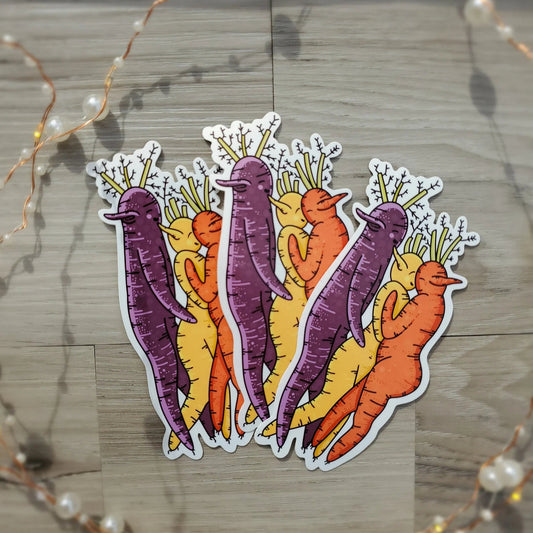 Carrot Trio Sticker