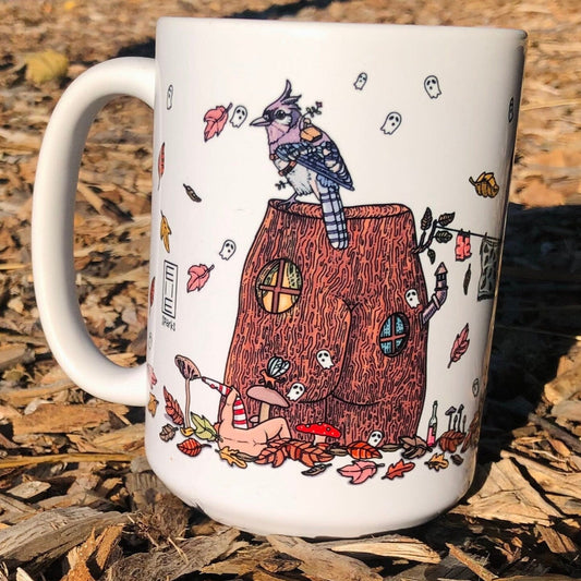 Tree Butt Mug by Elle Sparks